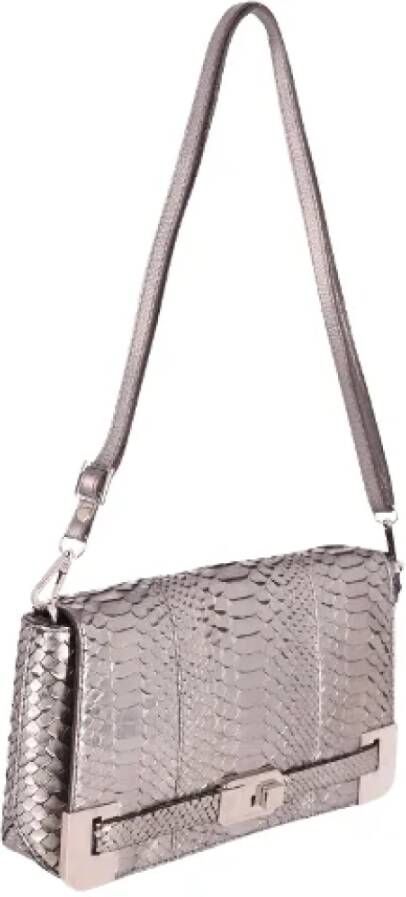 Michael Kors Pre-owned Voldoende lederen schouderzakken Grijs Dames