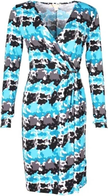 Michael Kors Pre-owned Voldoende polyester jurken Blauw Dames
