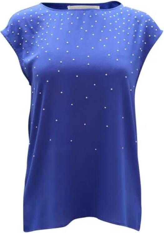 Michael Kors Pre-owned Voldoende polyester tops Blauw Dames