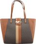 Michael Kors Designer PVC Schoudertas Brown Dames - Thumbnail 1