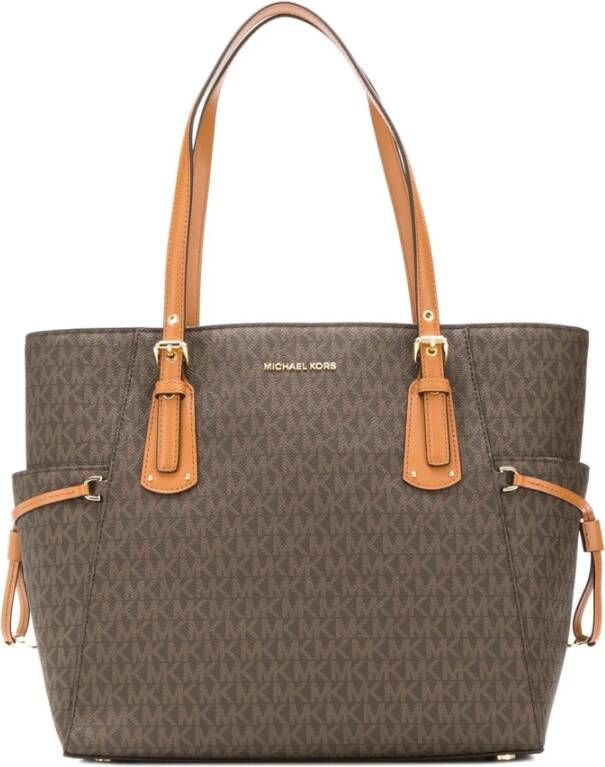 Michael Kors Schoudertas Bruin Dames
