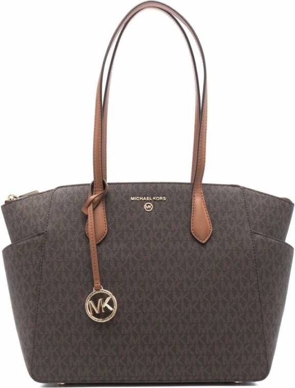 Michael Kors Schoudertas Bruin Dames