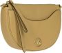 Michael Kors Halve Maan Pochette Crossbody Tas Brown Dames - Thumbnail 3