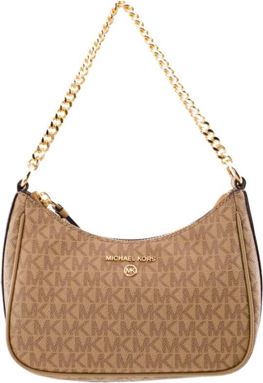MICHAEL Kors Schoudertas met all-over logo model 'JET SET CHARME'