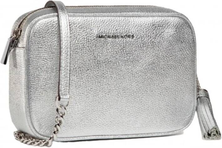 Michael Kors Zilveren Schoudertas Md Camera Bag