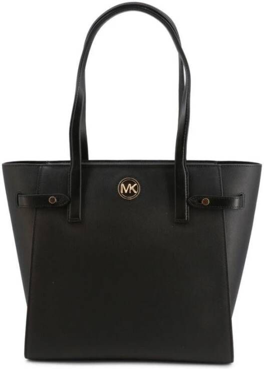 Michael Kors Saffiano Car Imitatieleer Tote Black