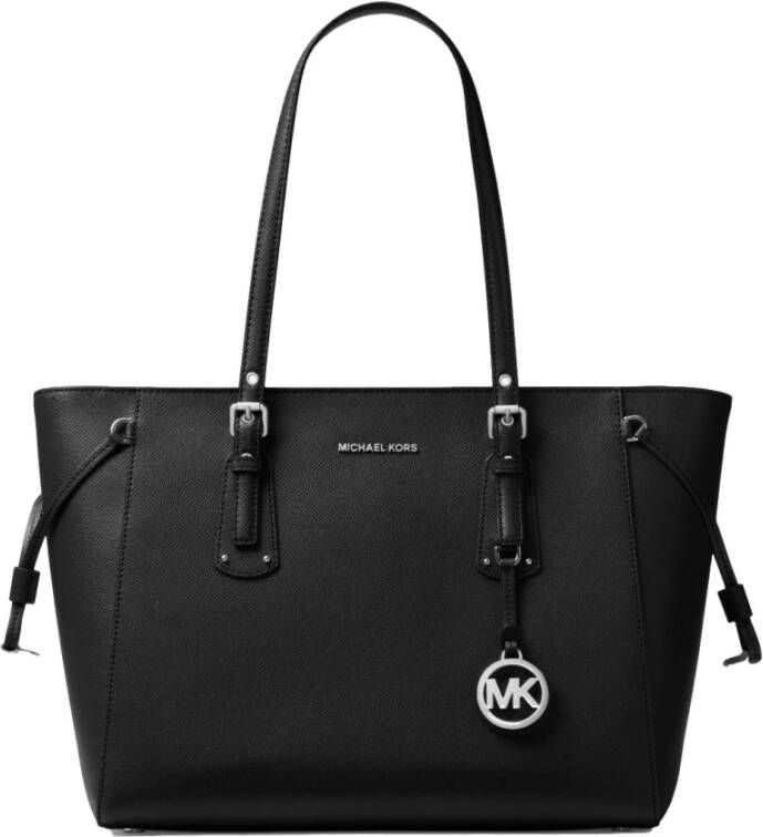 Michael Kors Voyager Medium Tote Bag Zwart Dames