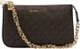 Michael Kors Bruine Schoudertas Casual Stijl Brown Dames - Thumbnail 2