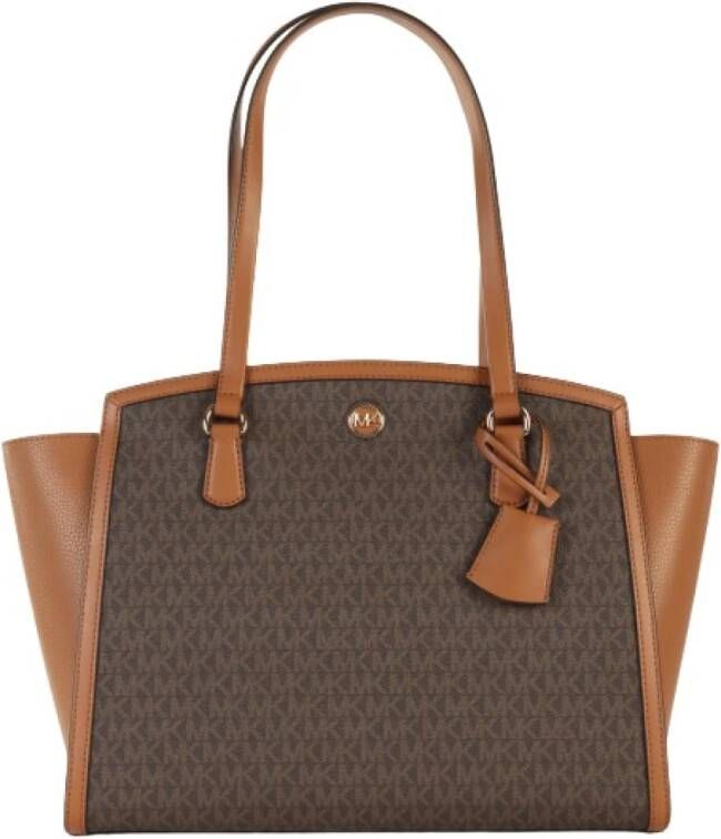 Michael Kors Bruine Shopper Lg Tz Tote