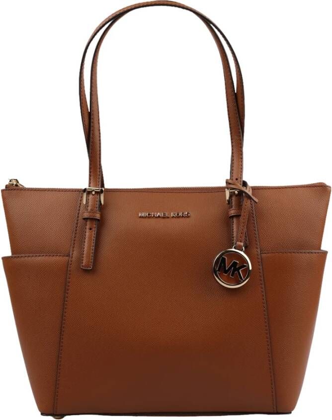 Michael Kors Bruine Schoudertas van Pebble-leer Brown Dames - Foto 3