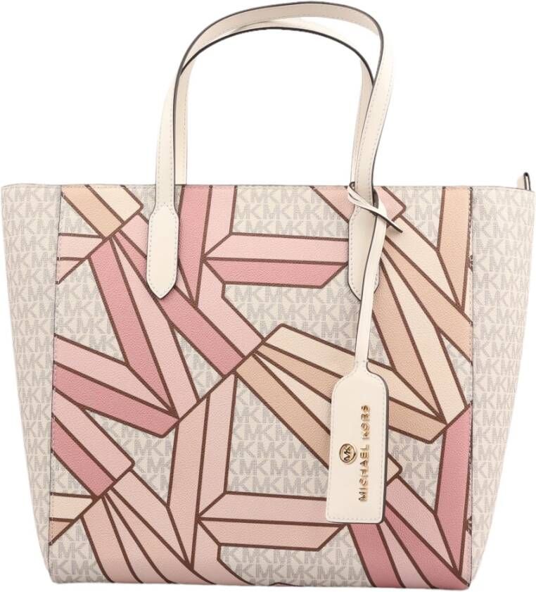 Michael Kors Sinclair Tas Beige Dames