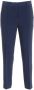 Michael Kors Slim-fit Trousers Blauw Dames - Thumbnail 1