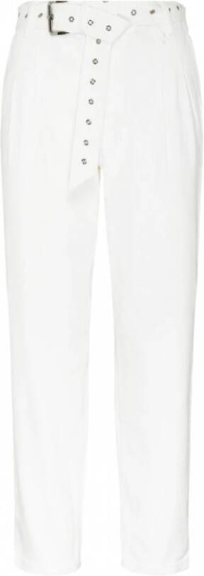 Michael Kors Slim-fit Trousers White Dames