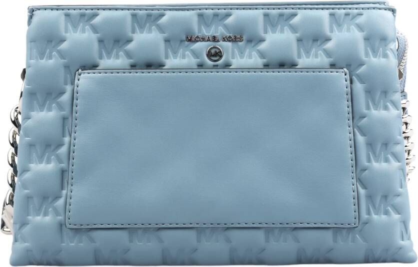 Michael Kors Stijlvolle PU Polyester Tas Art. 32S2St9C9L Blauw Dames