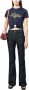 Michael Kors Uitlopende broek Blauw Dames - Thumbnail 1