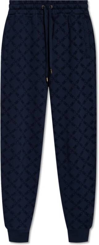 Michael Kors Sweatpants met monogram Blauw Dames