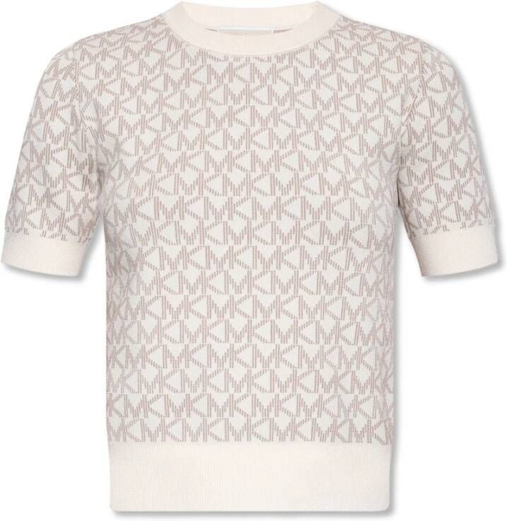 Michael Kors T-shirt Beige Dames
