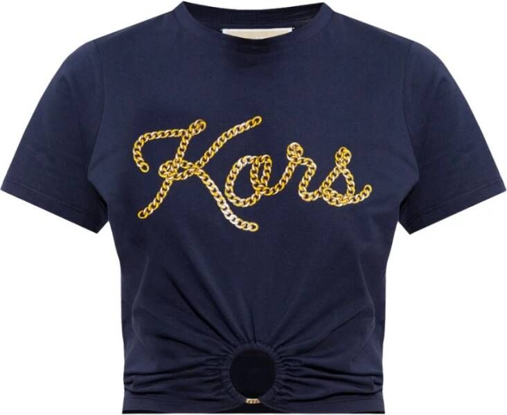 Michael Kors T-shirt Blauw Dames