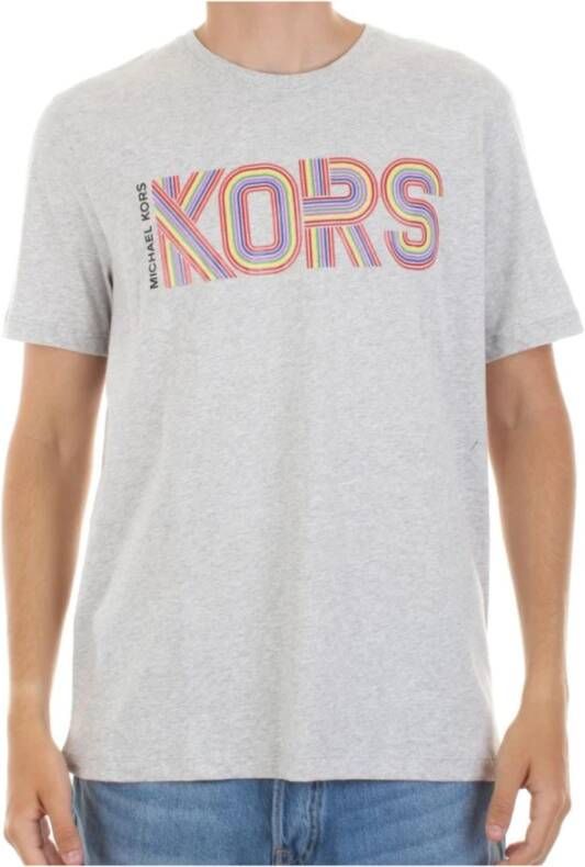 Michael Kors T-shirt Grijs Heren
