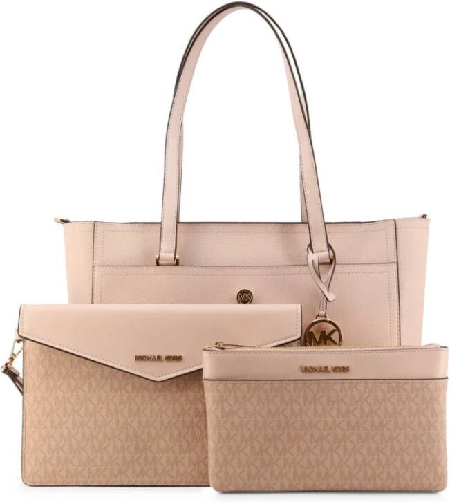 Michael Kors Synthetisch Leren Winkeltas voor Lente Zomer Pink Dames