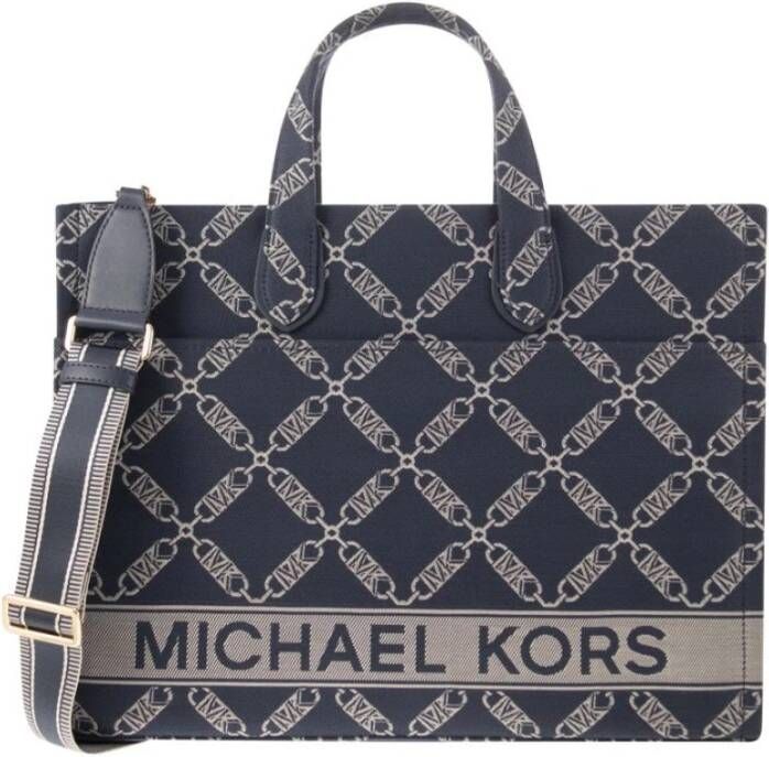 Michael Kors Tote Bags Blauw Dames