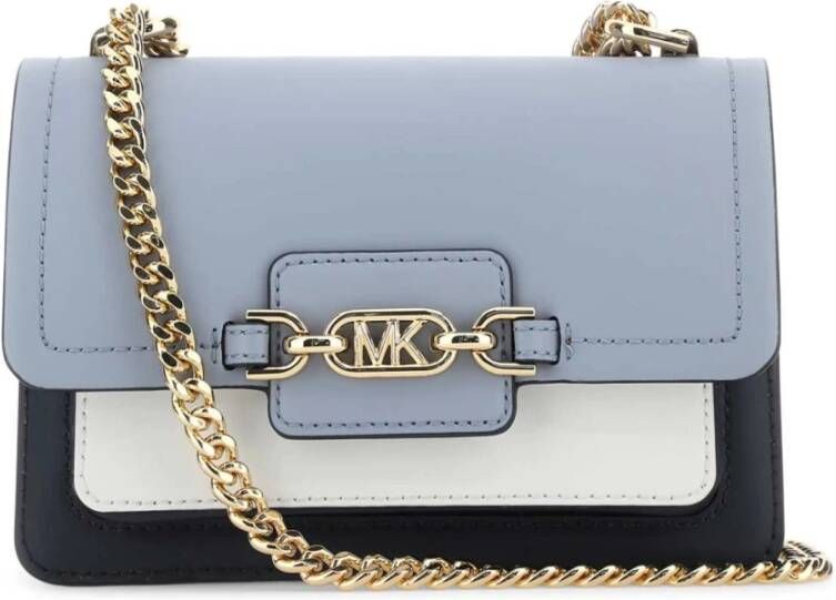 Michael Kors Veelkleurig leer heide schoudertas Blauw Dames