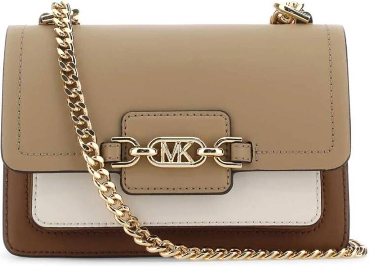 Michael Kors Veelkleurig leer heide schoudertas Bruin Dames