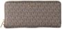 Michael Kors Signature Continental Clutch Wristlet Wallet Multicolor Dames - Thumbnail 1