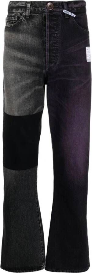 Mihara Yasuhiro Flared Jeans Zwart Heren