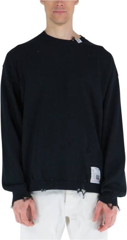 Mihara Yasuhiro Sweatshirt Zwart Heren