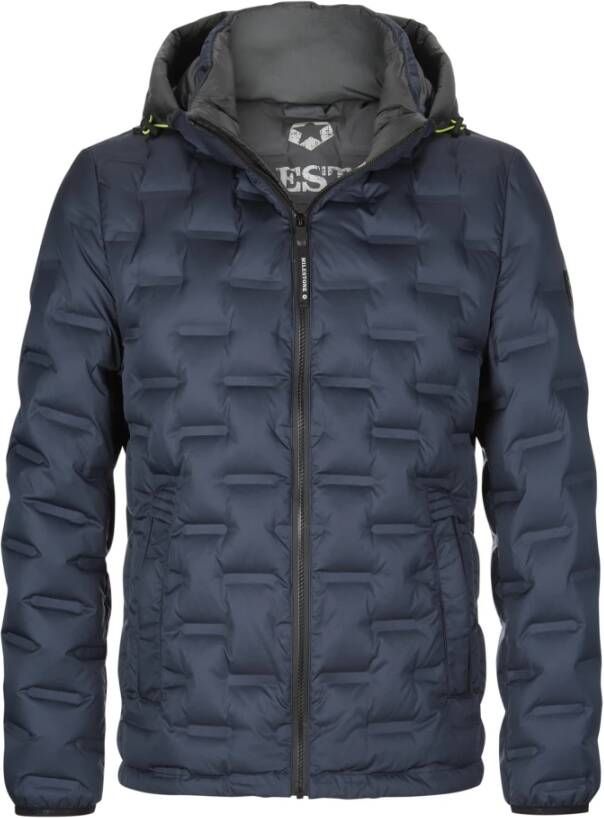 Milestone Down Jackets Blauw Heren