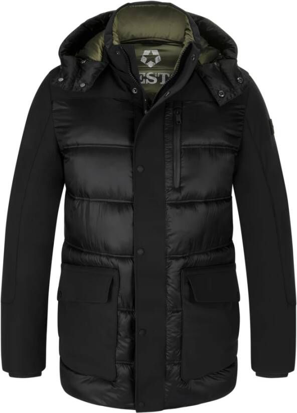 Milestone Heren Donsjas Black Heren