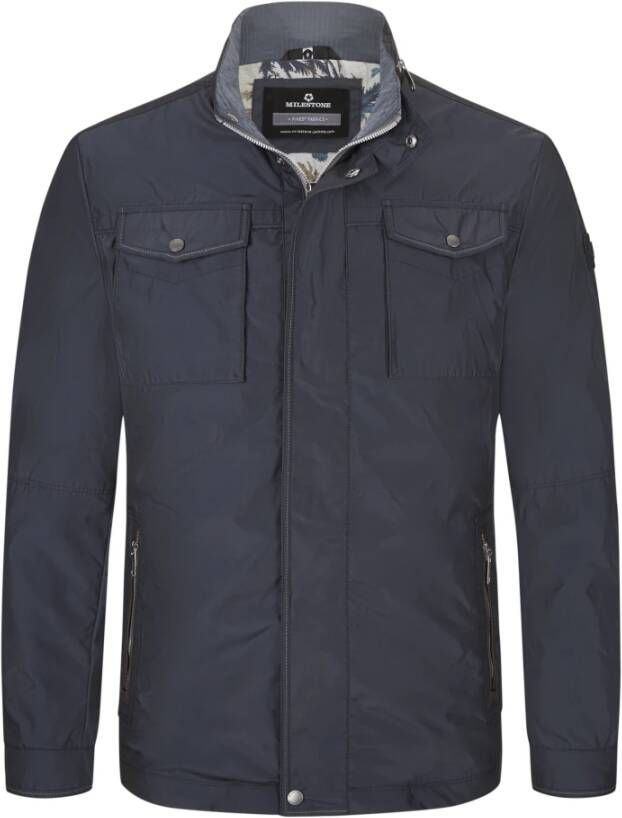 Milestone MSCatello jack Blauw Heren