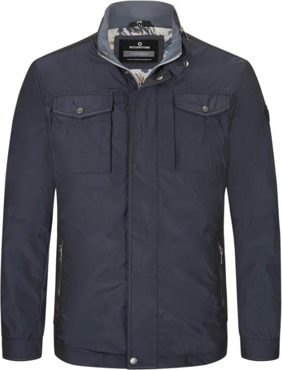 Milestone MSCatello jack Blauw Heren