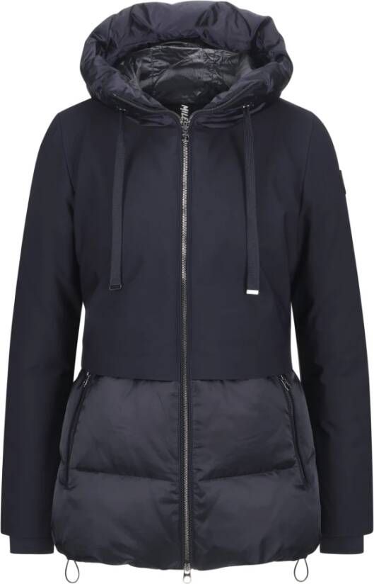 Milestone Gepatchte Winterjas Blue Dames