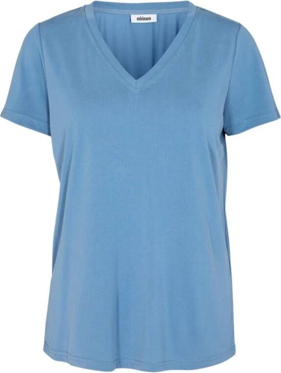 Minimum Dames-T-shirt Rynih 0281 Blauw Dames