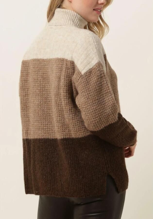 Minimum Bruin Gebreid Caline 9595 Multicolor Dames - Foto 4