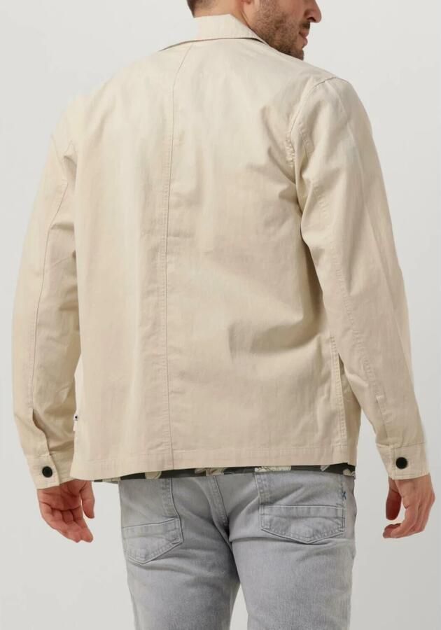 Minimum Heren Beige Overshirt Beige Heren - Foto 4