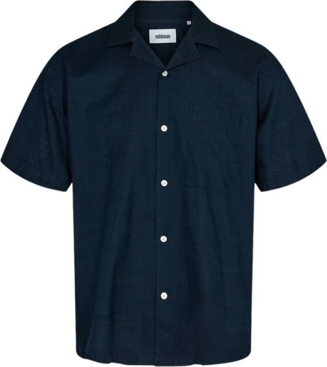 Minimum Overhemd Nantes 9398 Blauw Heren