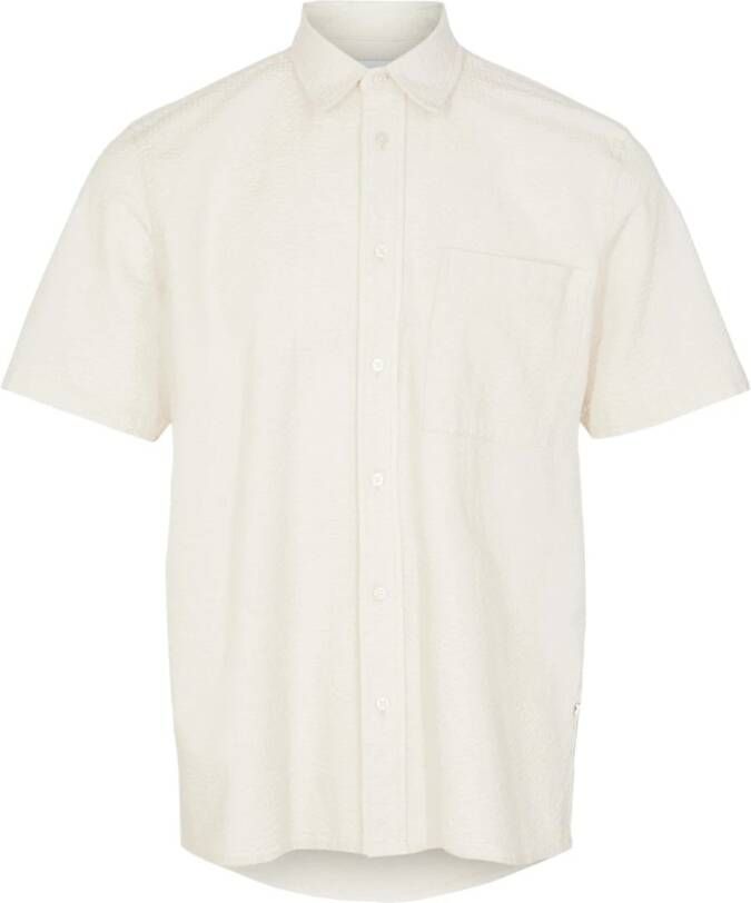Minimum Overhemd Natheo 9351 Beige Heren