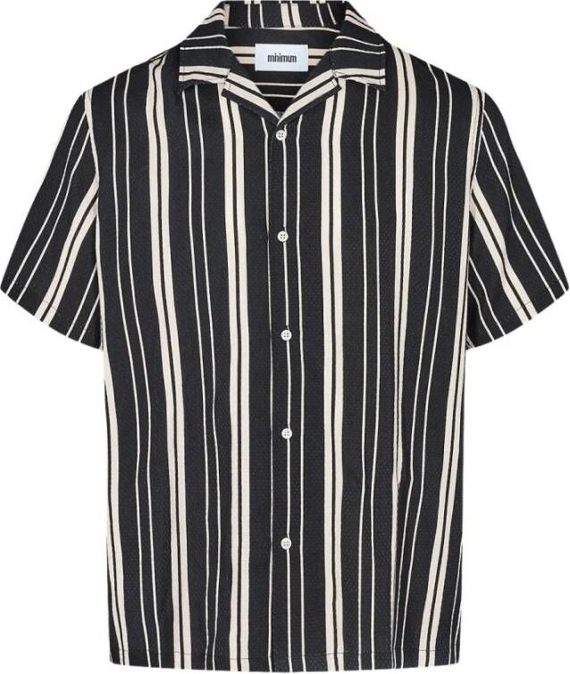 Minimum Shirt Ilois 9666 Zwart Heren