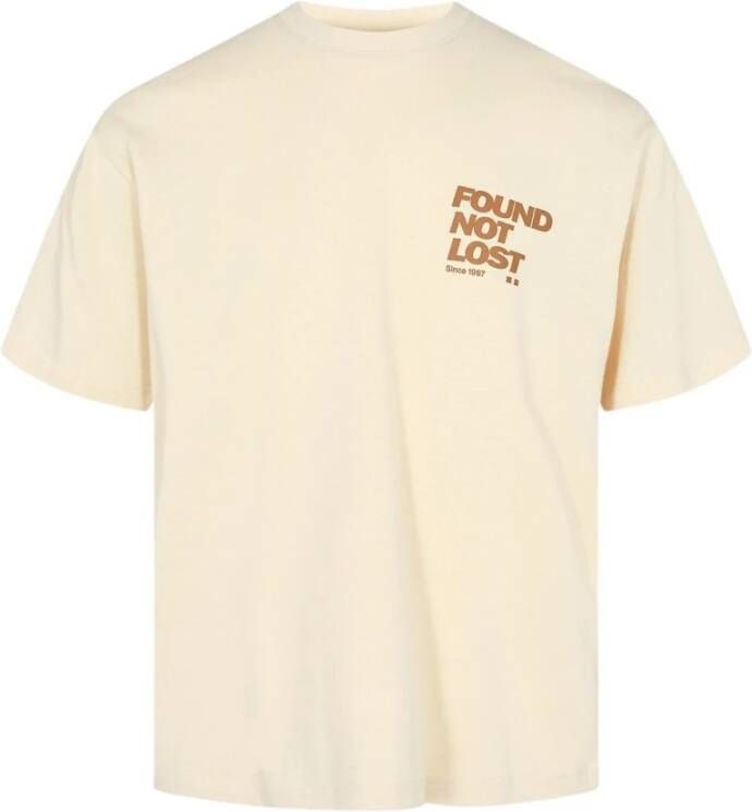Minimum T-shirt Zaden 9556 Beige Heren