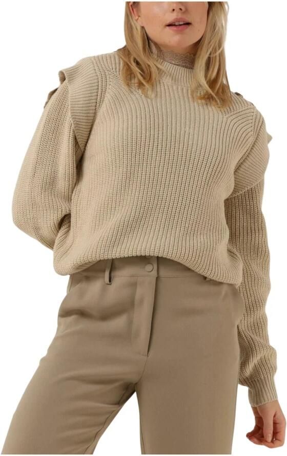 MINUS Dames Truien & Vesten Arya Knit Pullover Beige - Foto 4