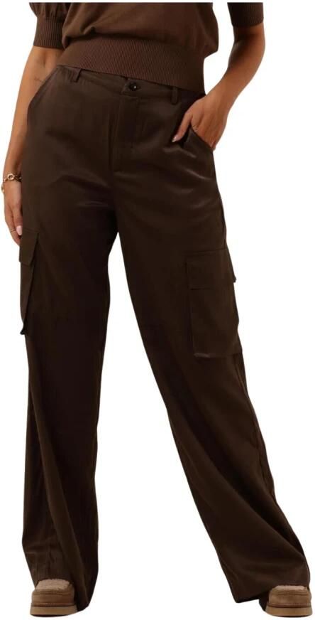 MINUS Dames Broeken Wendy Wide Leg Pant Bruin - Foto 5