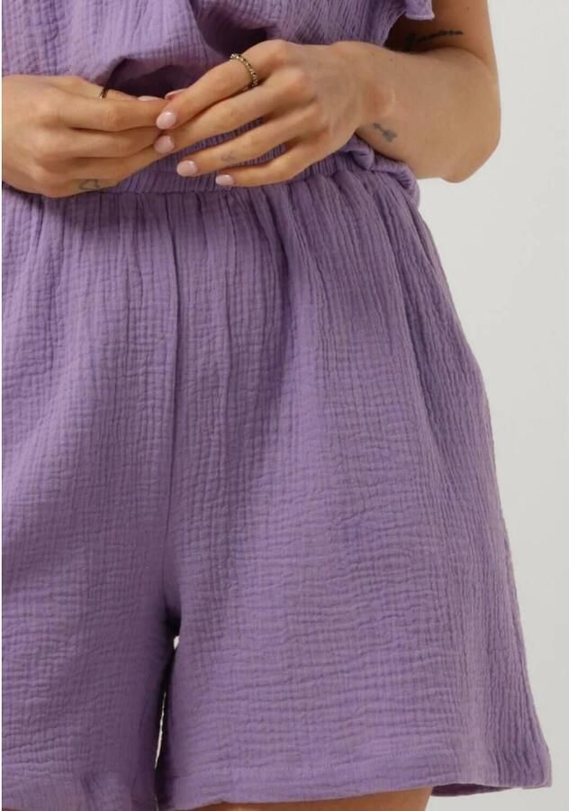 Minus Dames Broeken Hemma Short 3 Purple Dames - Foto 2