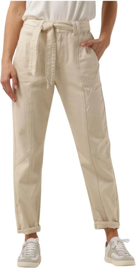 MINUS Dames Broeken Vasia High Waisted Pants Creme - Foto 3