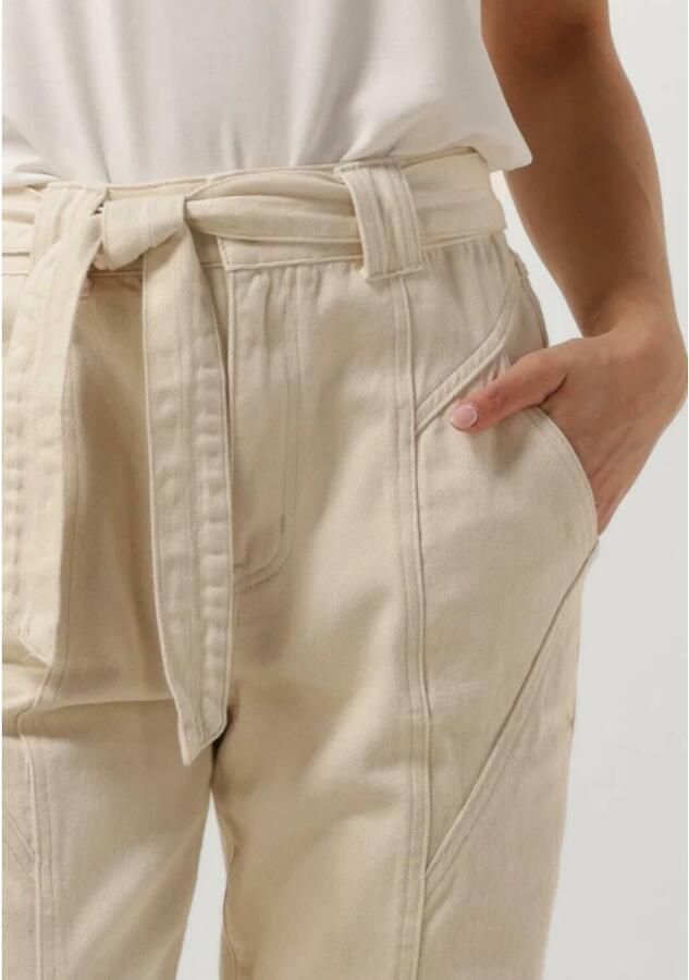 MINUS Dames Broeken Vasia High Waisted Pants Creme - Foto 1
