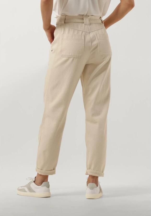 MINUS Dames Broeken Vasia High Waisted Pants Creme - Foto 2