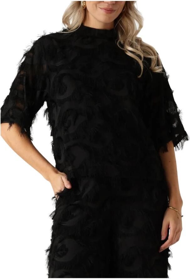 MINUS Dames Tops & T-shirts Msmaica High Neck Blouse Zwart - Foto 3