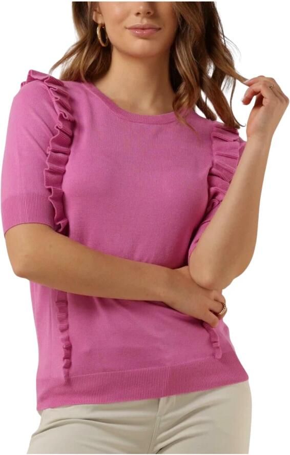 MINUS Dames Tops & T-shirts Vesia Knit T-shirt Roze - Foto 6